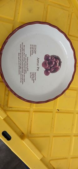 Pie plate