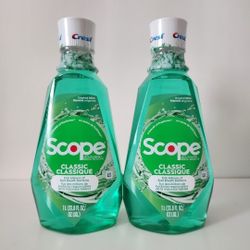 2 Scope Mouthwash Classic 1L