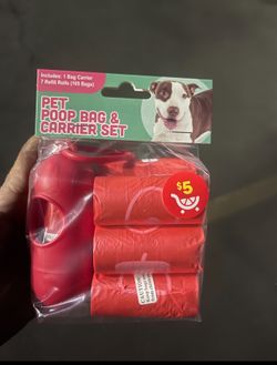 Pet Carrier Set Poop Bags