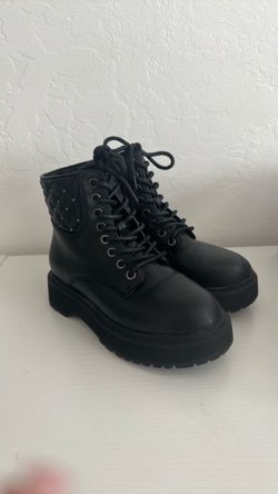Black ankle boots
