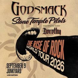 2 GODSMACK Premium Deck TICKETS 9/9