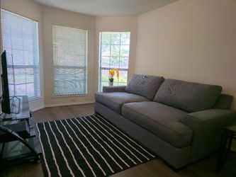 Blue-Gray oversized Sofa