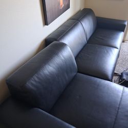 Real  ItalIan Leather Couches