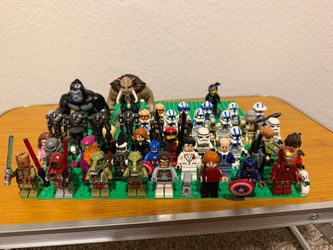 LEGO Minifigure Lot - Large Collection of Rare & Unique Figures - See Description