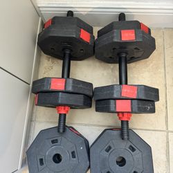 Adjustable Dumbbell Set
