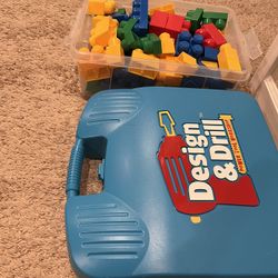 Blocks And design & Drill Set $15 For Both