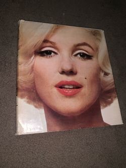 Hard Cover Vintage Book Marilyn Monroe