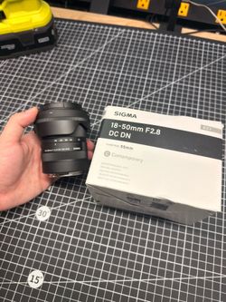 Sigma 18-50mm 2.8 for Sony E mount