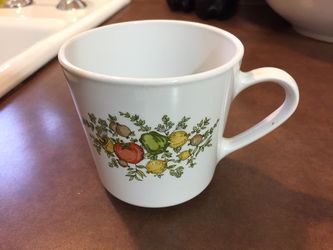 (1) spice of life corning ware coffee mug