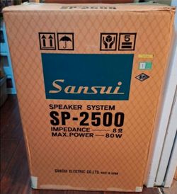 Sansui SP-2500 Vintage Speaker – NOS/Unused – Original Packaging Intact – Vault Auction Find – Pickup Only


This is a Sansui SP-2500 vintage 3-way sp