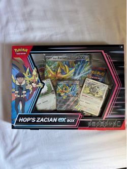 Pokemon TCG Hop's Zacian EX Box
