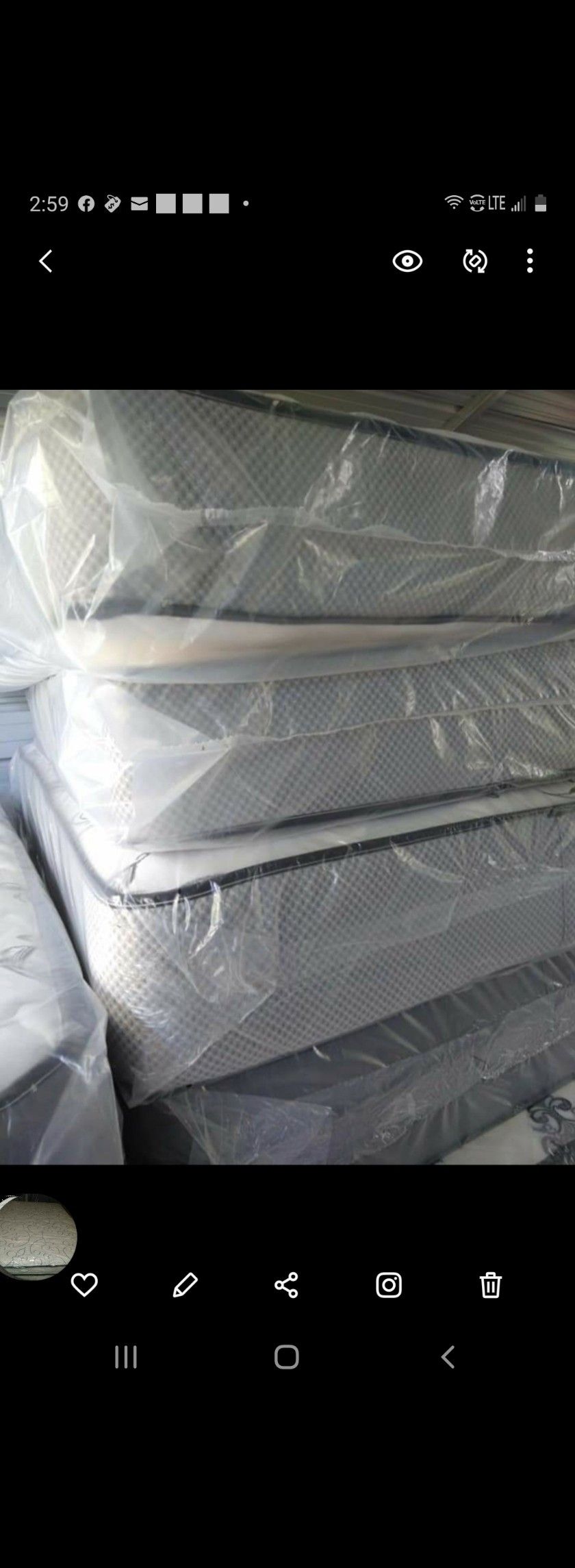 Full Size New Box Spring Can Deliver