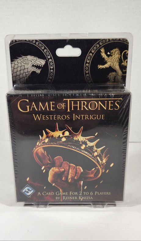 NEW SEALED GAME OF THRONES FANTASY FLIGHT WESTEROS INTRIGUE CARD GAME