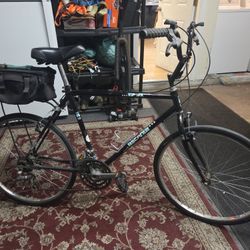 Vintage 90s Ascente Fatrax Commuter Bike Rack Bag U Lock