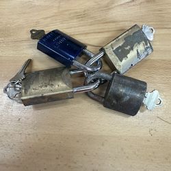 Locks Keyed Alike, Good Quality, Used