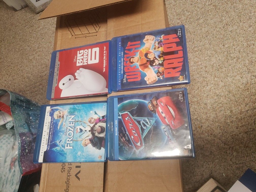 Disney Blu-ray Lot