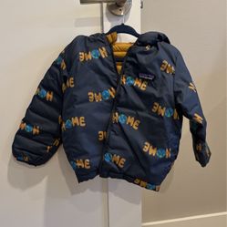 Kids Patagonia Jacket Reversible 2t/3t 