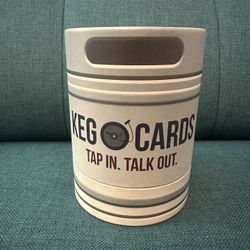 Keg O Cards Game: Conversation Starters Table Card Games For Adults - Adult Games For Game Night - Get To Know You Table Games