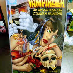 Vampirella Monthly #1 (Ltd To 2,000 Copies & Signed W/COA)