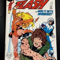 The Flash #28-1989 1st Appearance of Linda Park