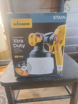 Wagner paint and stain sprayer