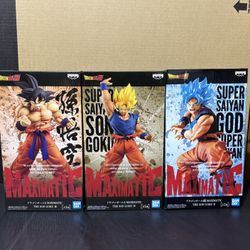 Dragon Ball Z Banpresto Maximatic Goku Set