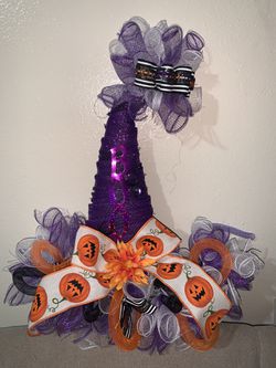 Witch hat wreath/ Christmas