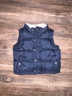6-12 month boys Gymboree puff vest