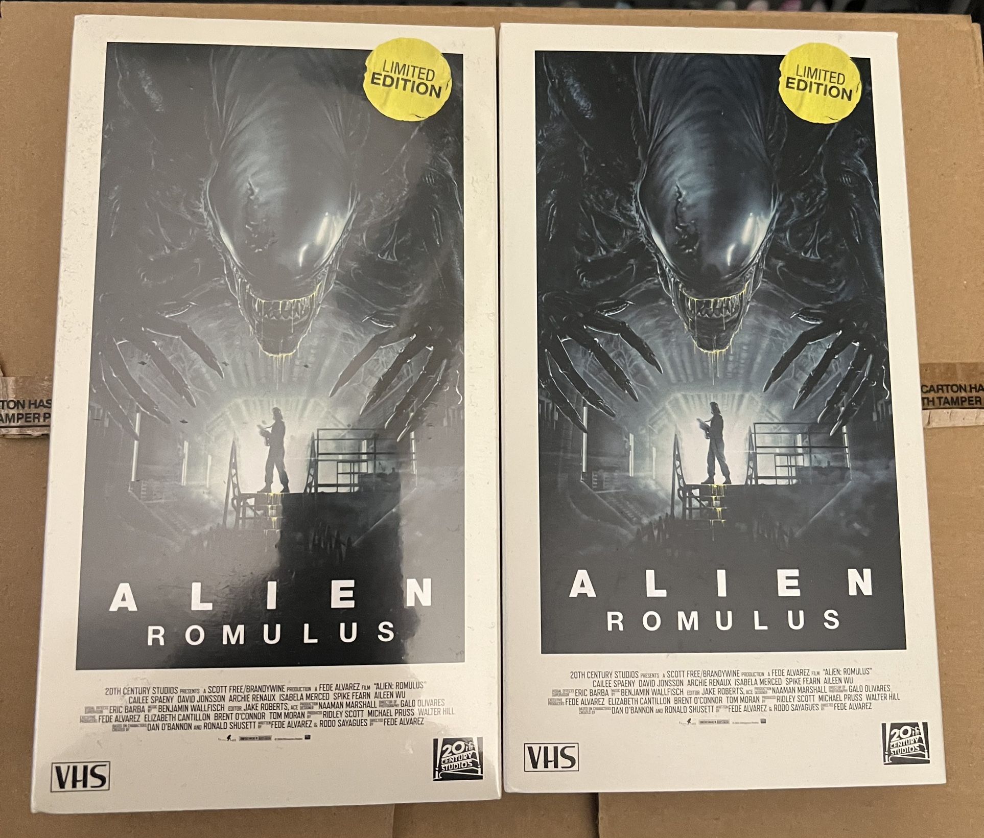 Alien Romulus VHS