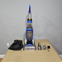 bissell proheat 2x revolution pet carpet shampooer washer blue