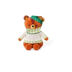 Wild Republic Exclusive Holiday Teddy Bear 14” Eco-Friendly Plush Stuffed Animal