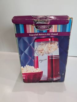 Nostalgia Electrics Retro Hot Air Popcorn Maker