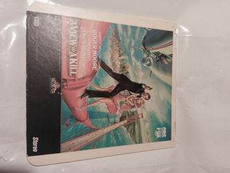 A View to a Kill James Bond 007 movie dics