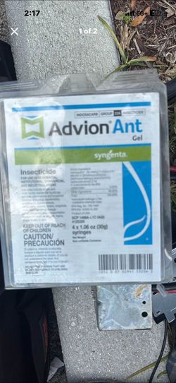 Advion Ant Gel- 4 syringes