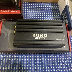 New Kong Audio Mini 600w Rms Mono Block Car Bass Amplifier $100 Each 