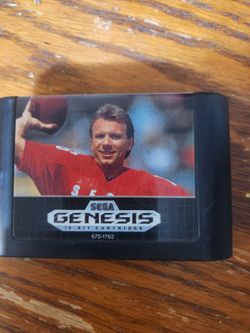Sega Genesis Joe Monrana 2 Talking Joe