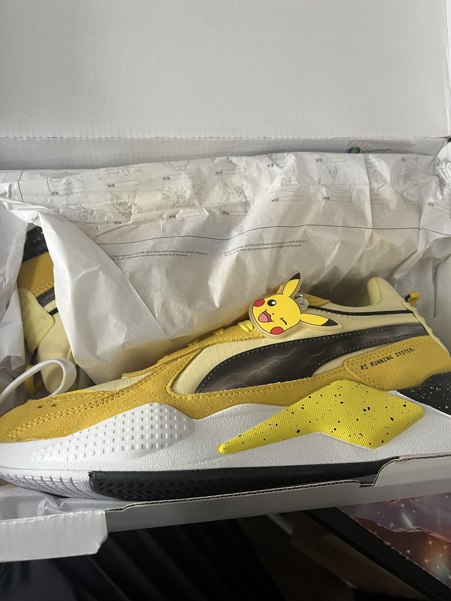 Pikachu X Puma Collab Men’s Shoe Brand New Size 11