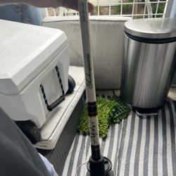 3 Shakespeare Fishing Rods And Reels. 5’ 6’6” Ugly Stix Sticks And 8 Foot Alpha