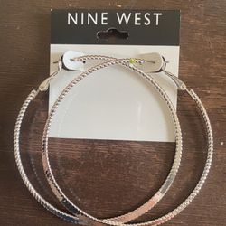 Nine West Earrings Hoop