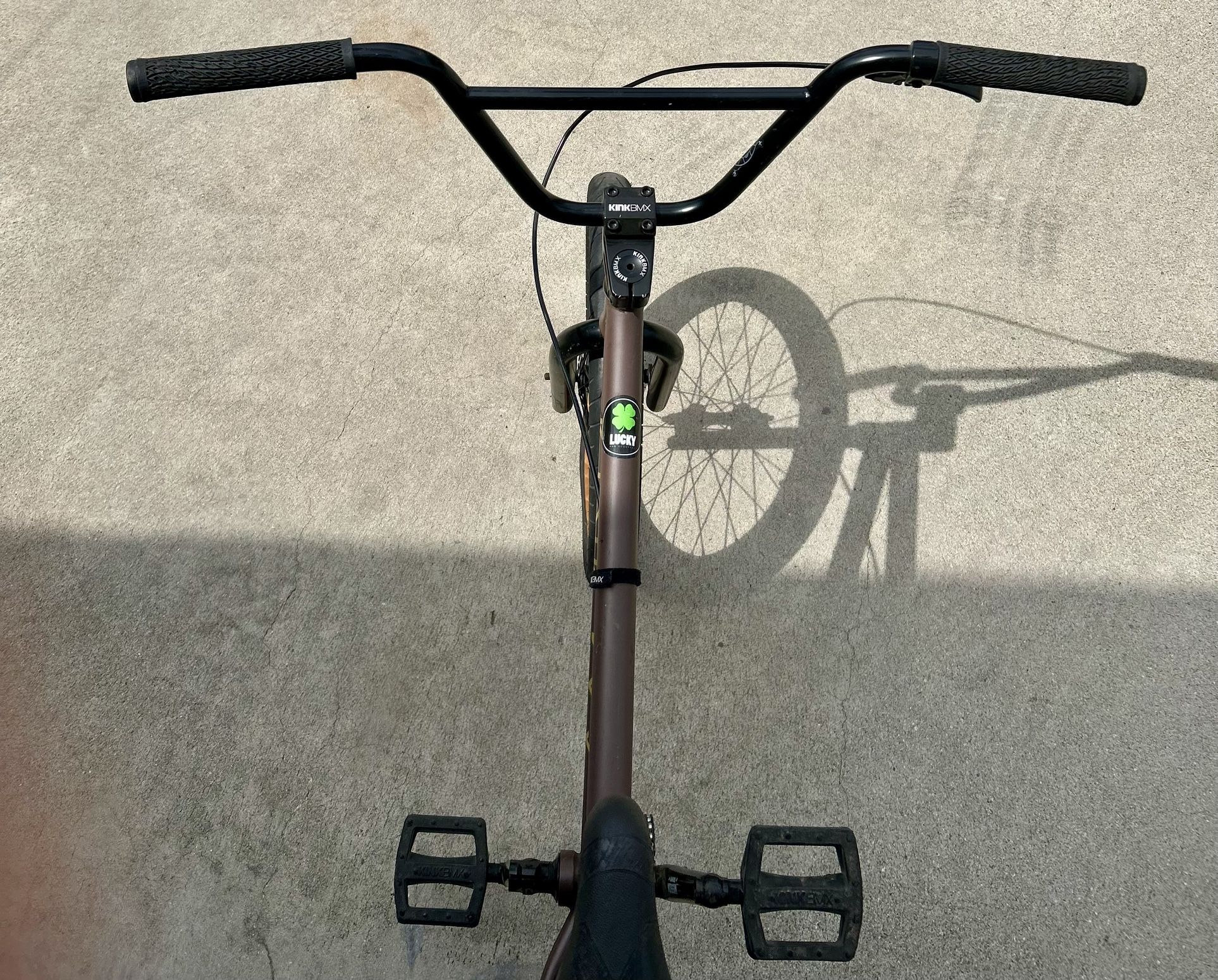 2021 Kink Launch BMX Bike in Matte Truffle Brown for Sale in