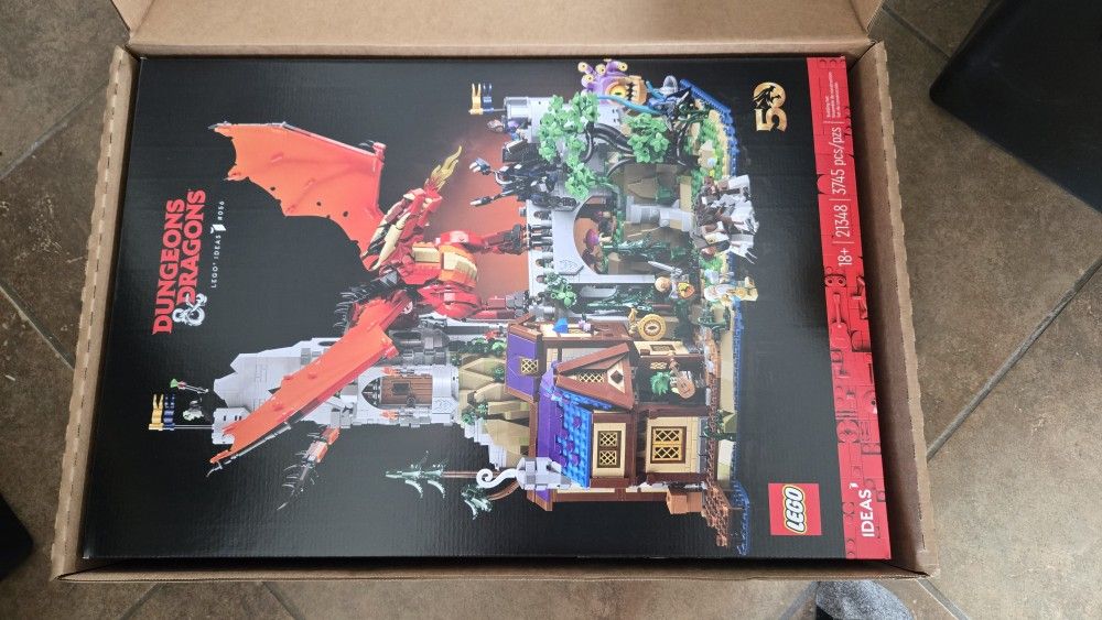 LEGO 21348 Dungeons And Dragons Red Dragons Tale