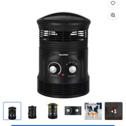 Calentador de Ventilador Envolvente 360 de 1500 Vatios