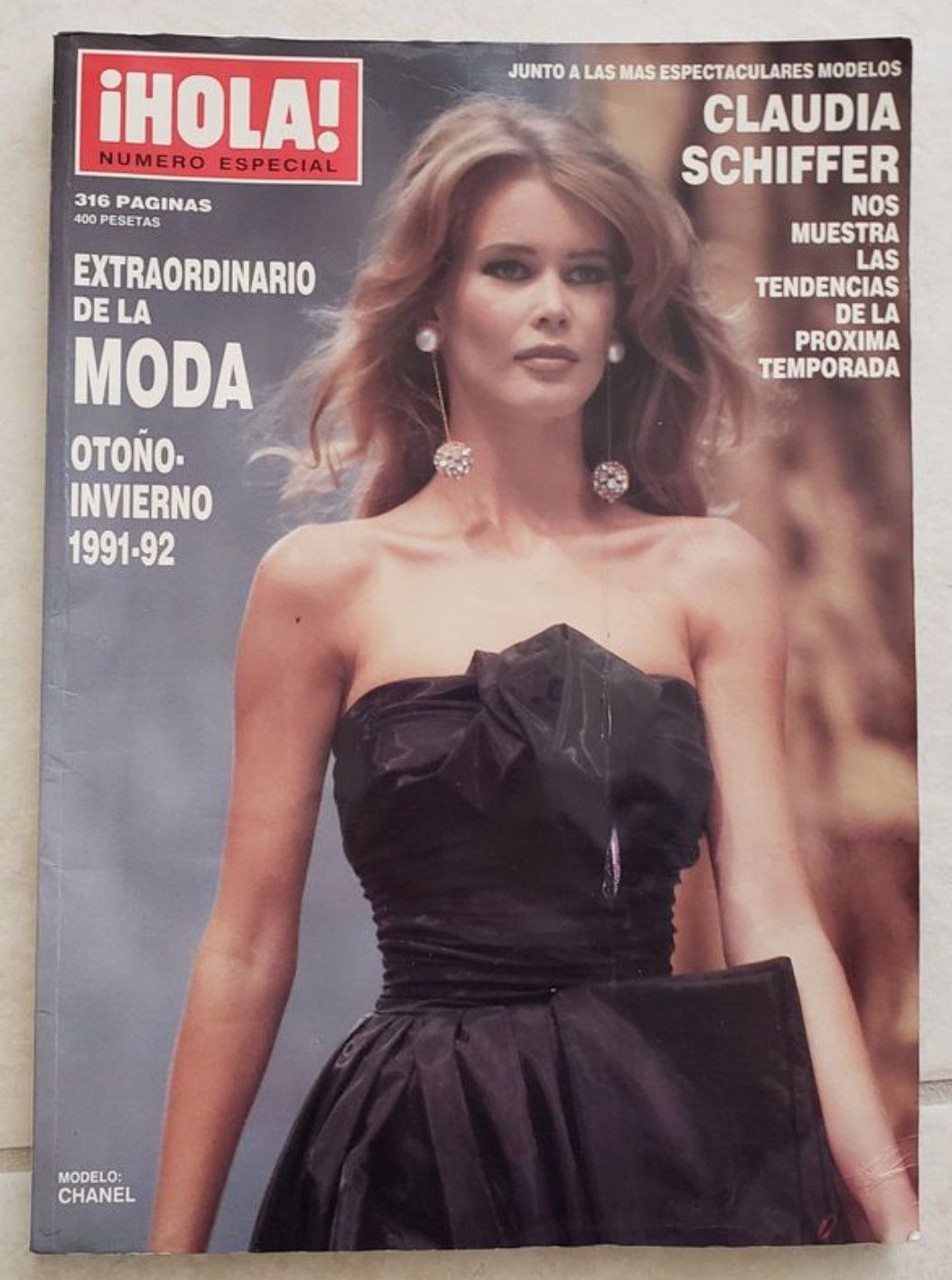 Hola Magazine 1991 - 92 CLAUDIA SCHIFFER