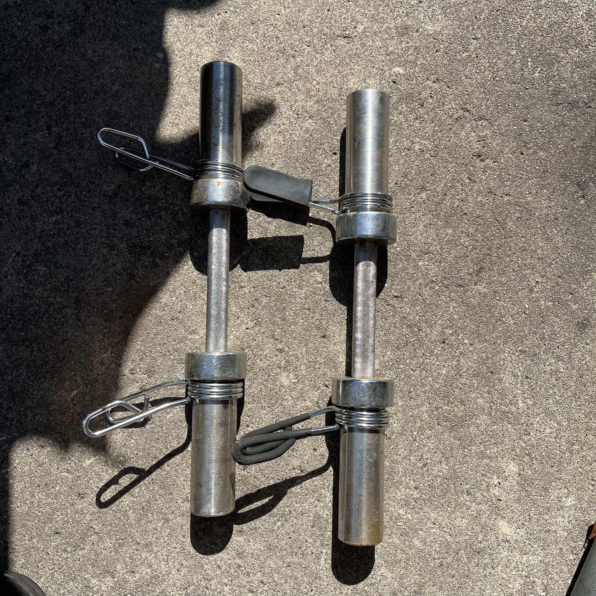 Olympic 2 Inch Adjustable Dumbbells With Safety Clamps 