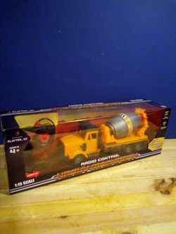 Remote control cement truck