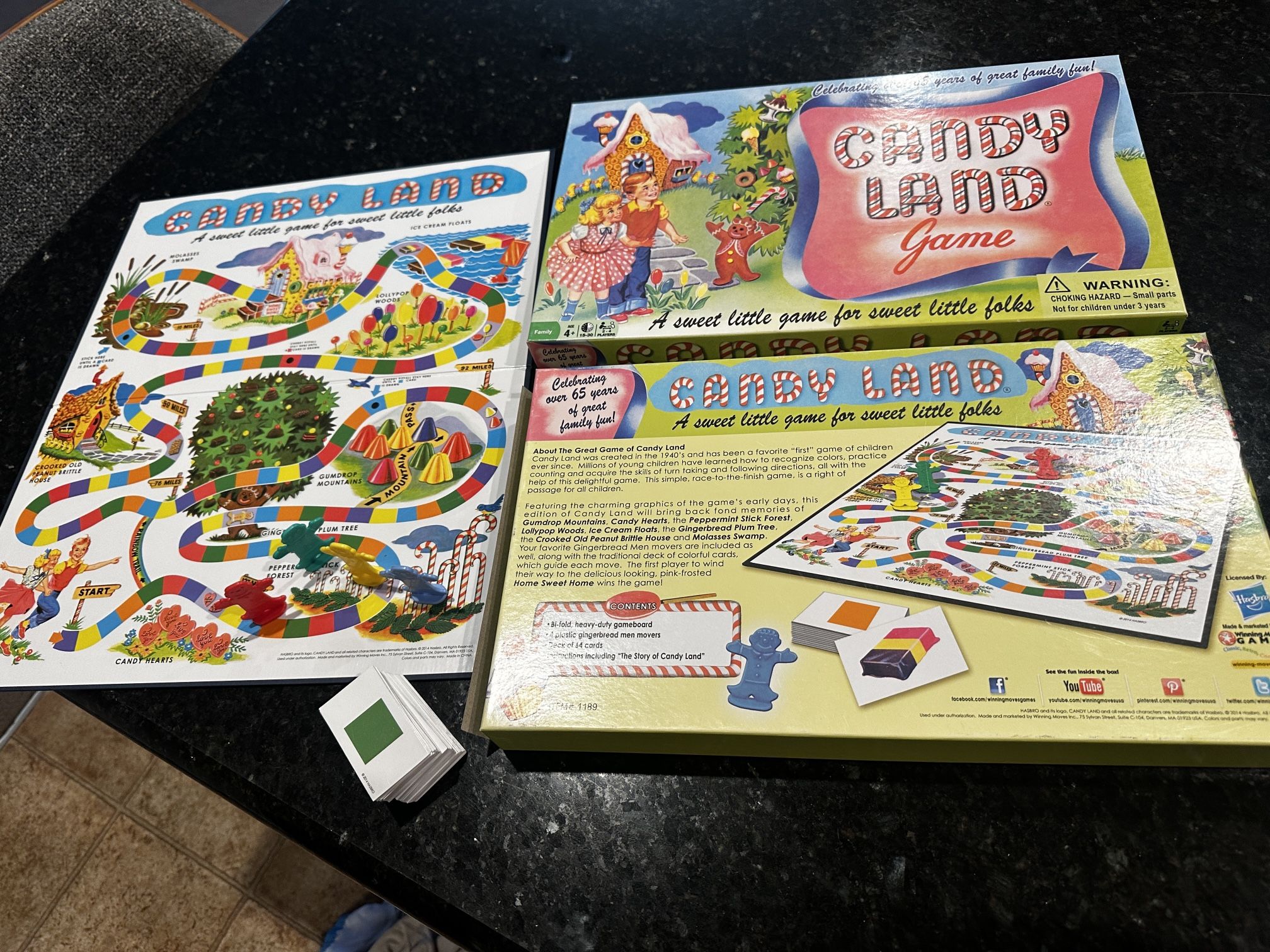 Classic Candyland Board Game Complete
