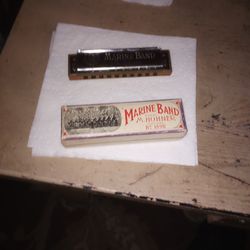 Marine Brand M.Hohner Germany No 1896 Harmonica 
