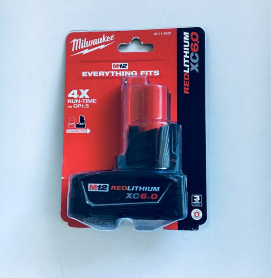 Milwaukee m12 6.0 Battery (Firm Price)