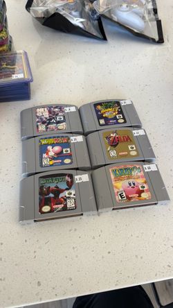 Nintendo 64 Games • PRICES IN PHOTOS