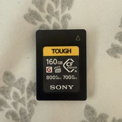 Sony TOUCH 160 gb TYPE A CFexpress Card